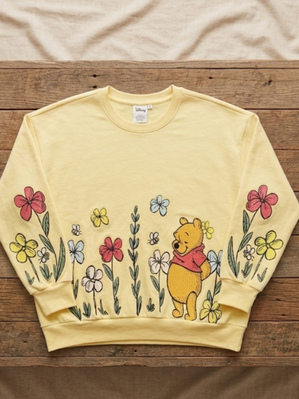 Disney Winnie the Pooh Embroidered Sweater